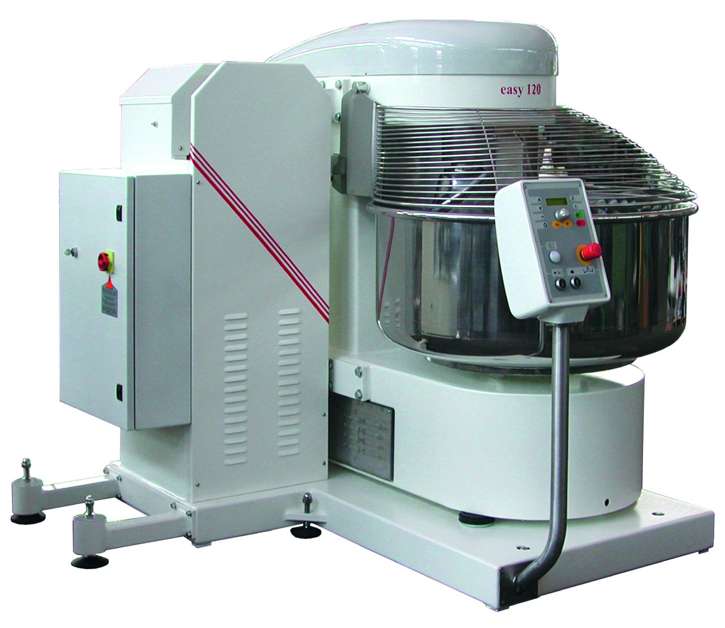 Amassadeira Espiral com Elevador-Basculante 250kg