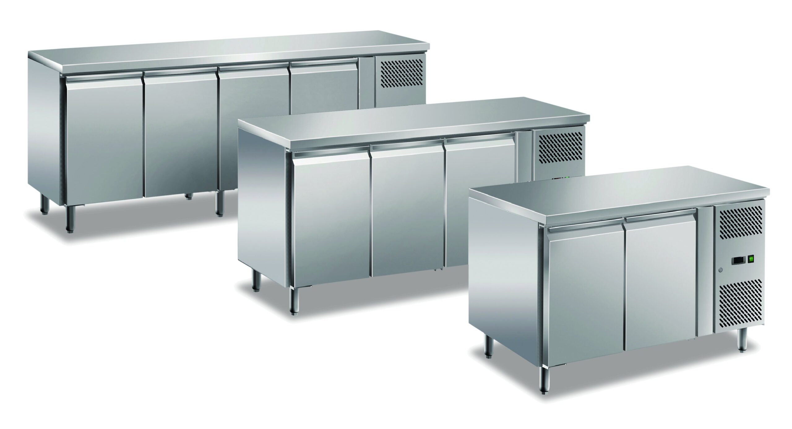 Mesa de Congelação Gastronorm GN1/1 de 2 Portas