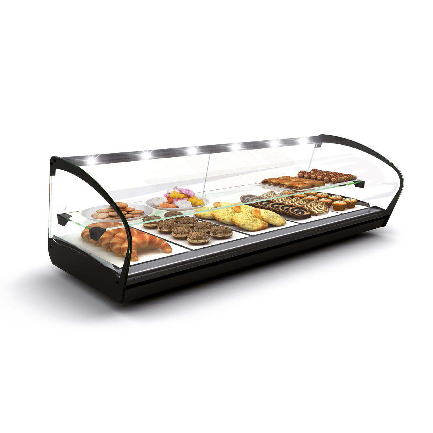 Vitrine Expositiva Aquecida Profissional 1190mm