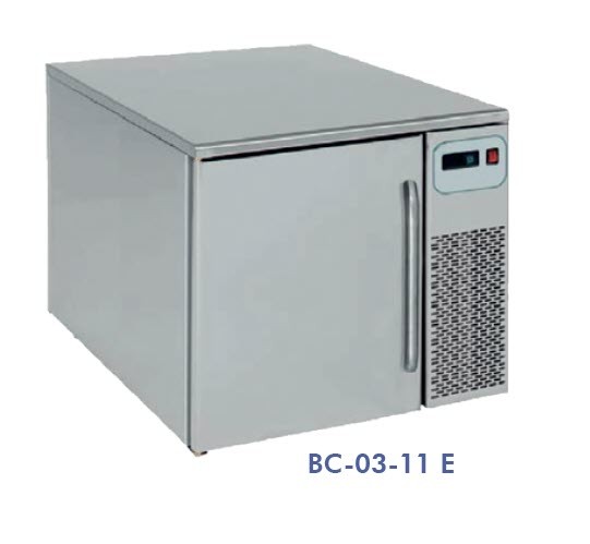 Abatedor Temperatura Compacto 3 Tabuleiros GN 1/1