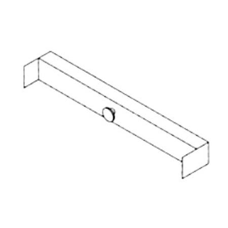 Acessório Topo Curva 90º Microswitch, 650x100x100 mm