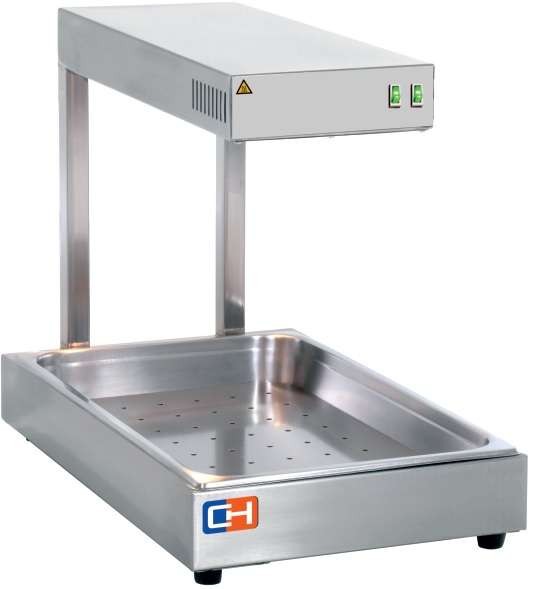 Aquecedor Frituras Elétrico Infravermelhos 1000W GN 1/1-65
