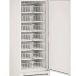 Congelador Vertical Industrial 450L Branco 695x735x2000mm