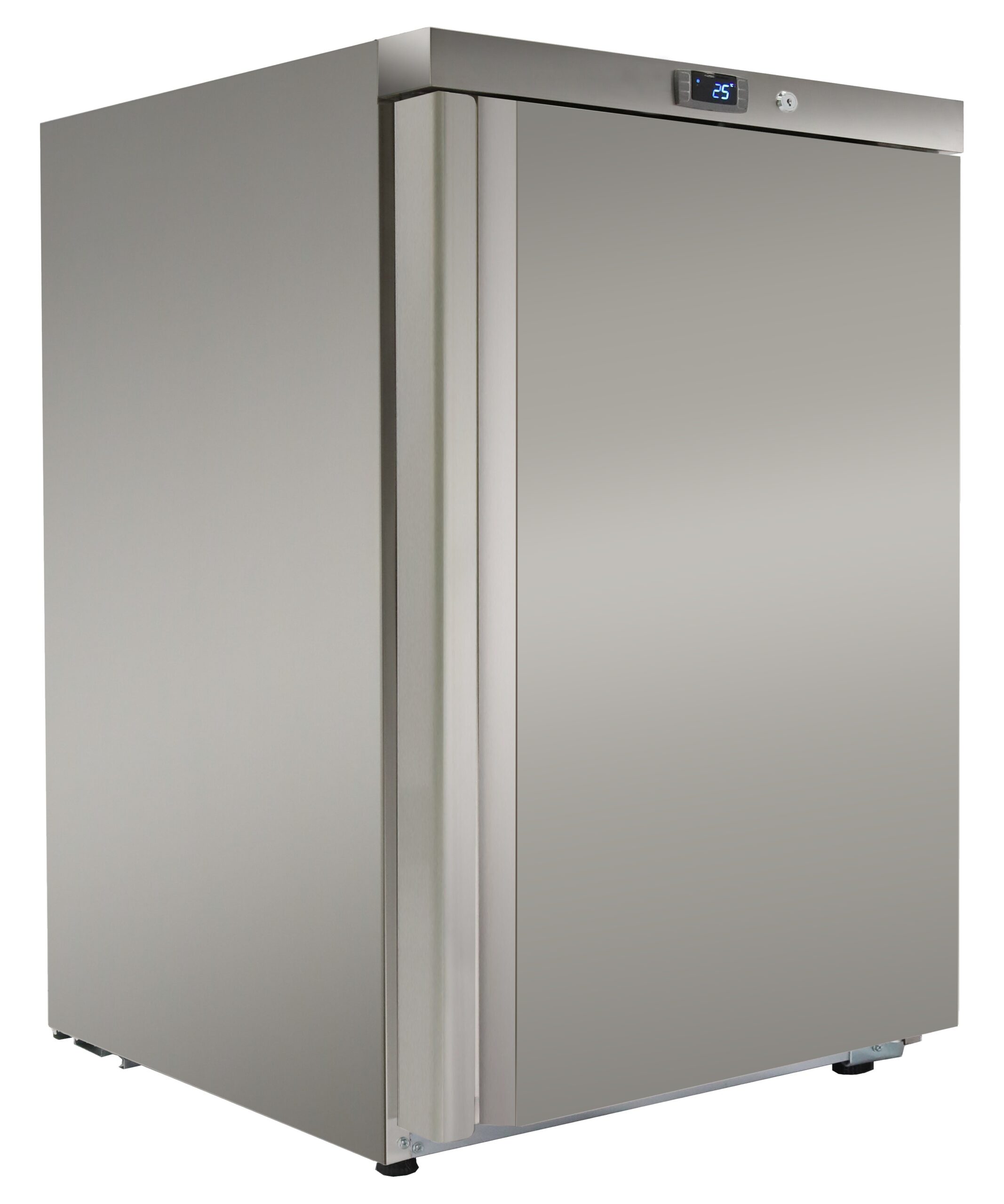 Congelador Vertical Inox 113L -10/-22°C