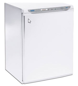 Congelador Vertical Compacto 112L – Branco