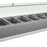 Vitrine Refrigerada Sob Medida 9 GN 1/3, 2000 mm
