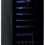 Armário Vitrine para Vinhos 28 Garrafas - Uma Temperatura
