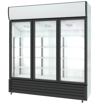 Armário Expositor Refrigerado 3 Portas de Vidro 1080L