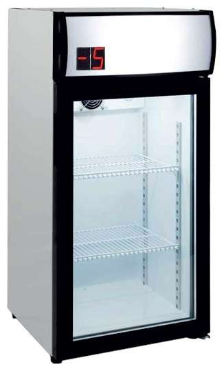 Vitrine Refrigerada Expositora de Bebidas 80L -5°C a 5°C
