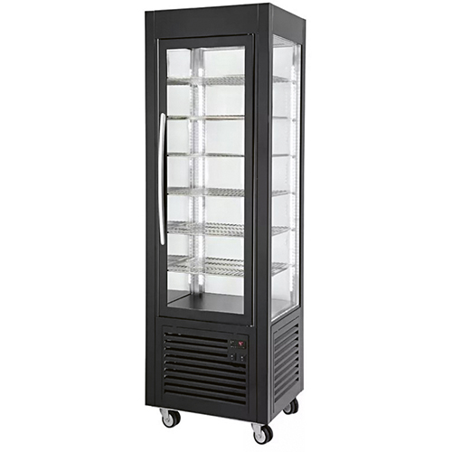 Armário Expositor Panorâmico Refrigerado 360L - Preto