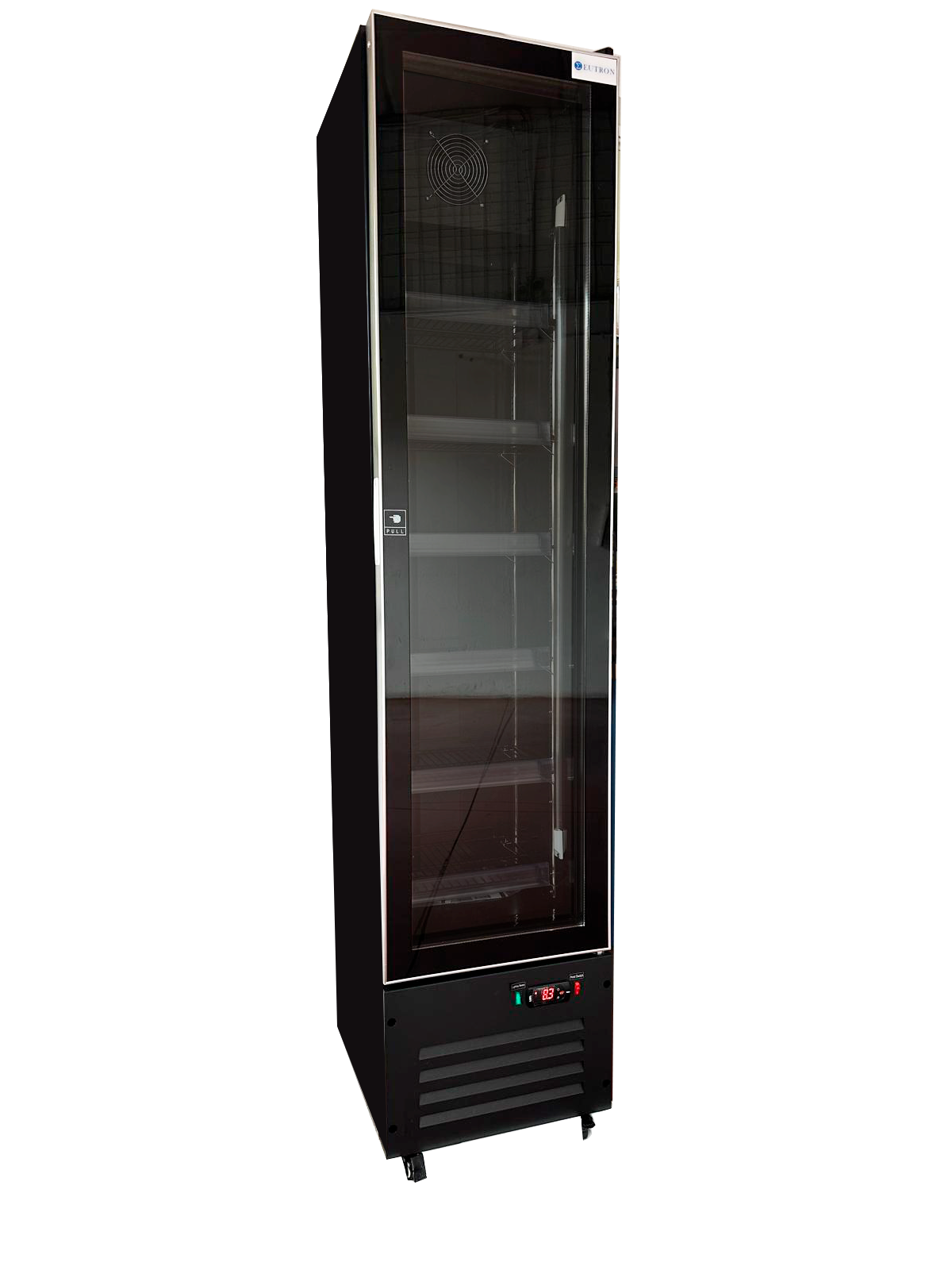 Armário Vitrine Frigorífico Slim 220L 0-10°C