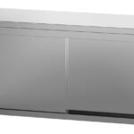 Armário Mural em Inox de 1200mm com Portas de Correr