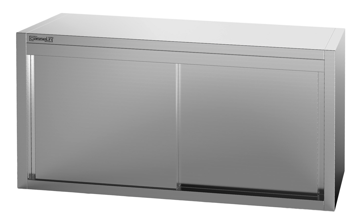 Armário Mural em Inox de 1200mm com Portas de Correr