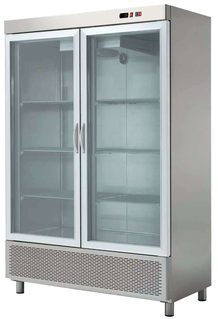 Armário Frigorífico Expositor 2 Portas Vidro 1200L