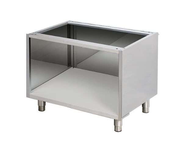 Armário Neutro Inox 1200x560x630H mm sem Portas