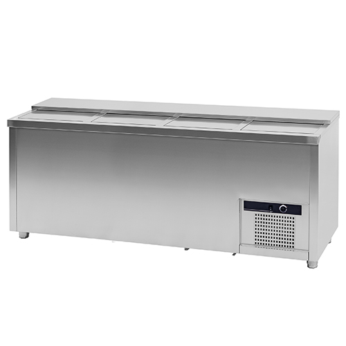 Arrefecedor de Garrafas Inox 1948mm 4 Portas Deslizantes