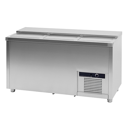 Arrefecedor de Garrafas Profissional Inox 3 Portas