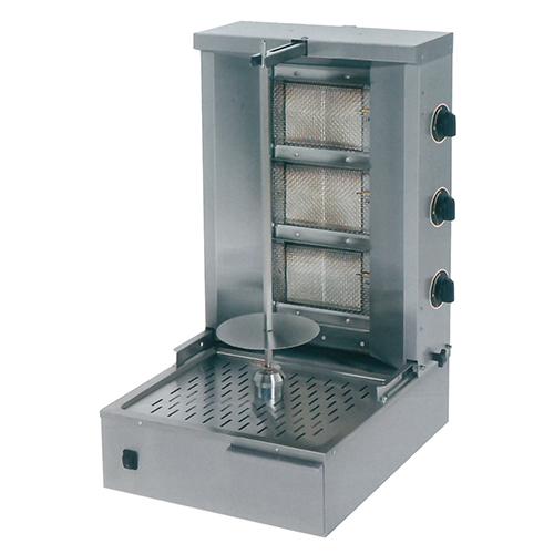 Assador Gyros/Kebab a Gás com 3 Queimadores, 25 kg