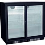 Expositor Refrigerado Back Bar 2 Portas Correr 900x520x900mm