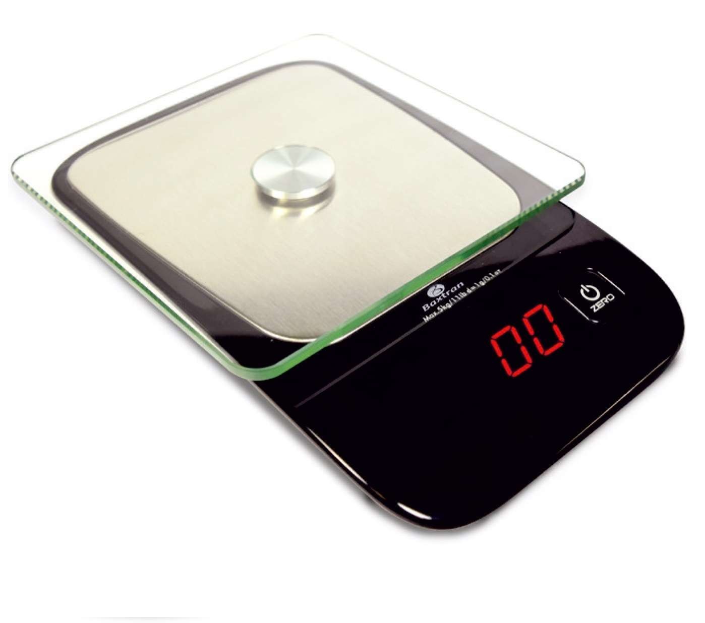 Balança de Cozinha Digital 5kg em Vidro Temperado