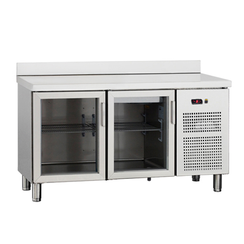 Bancada Refrigerada 2 Portas de Vidro 255L