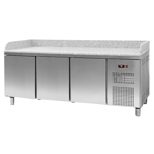 Bancada Refrigerada para Pizzaria 628 L com 3 Portas