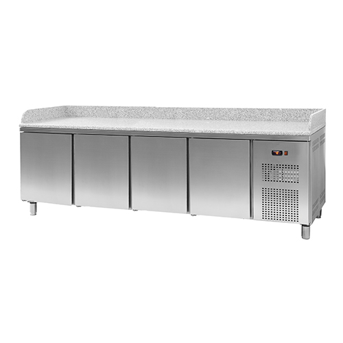 Bancada Refrigerada para Pizzas 851L com 4 Portas