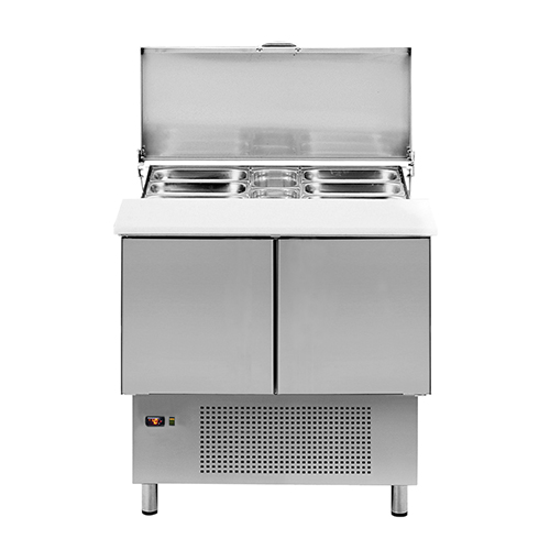 Bancada Refrigerada para Preparação de Saladas e Sanduíches com 200L