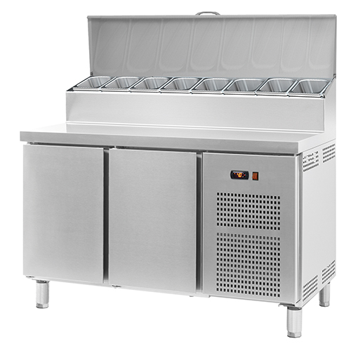 Bancada Refrigerada Saladete Inox 274L de Preparação