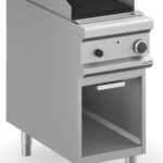 Grelhador a Gás Pedra Vulcânica com Máquina 400x900mm