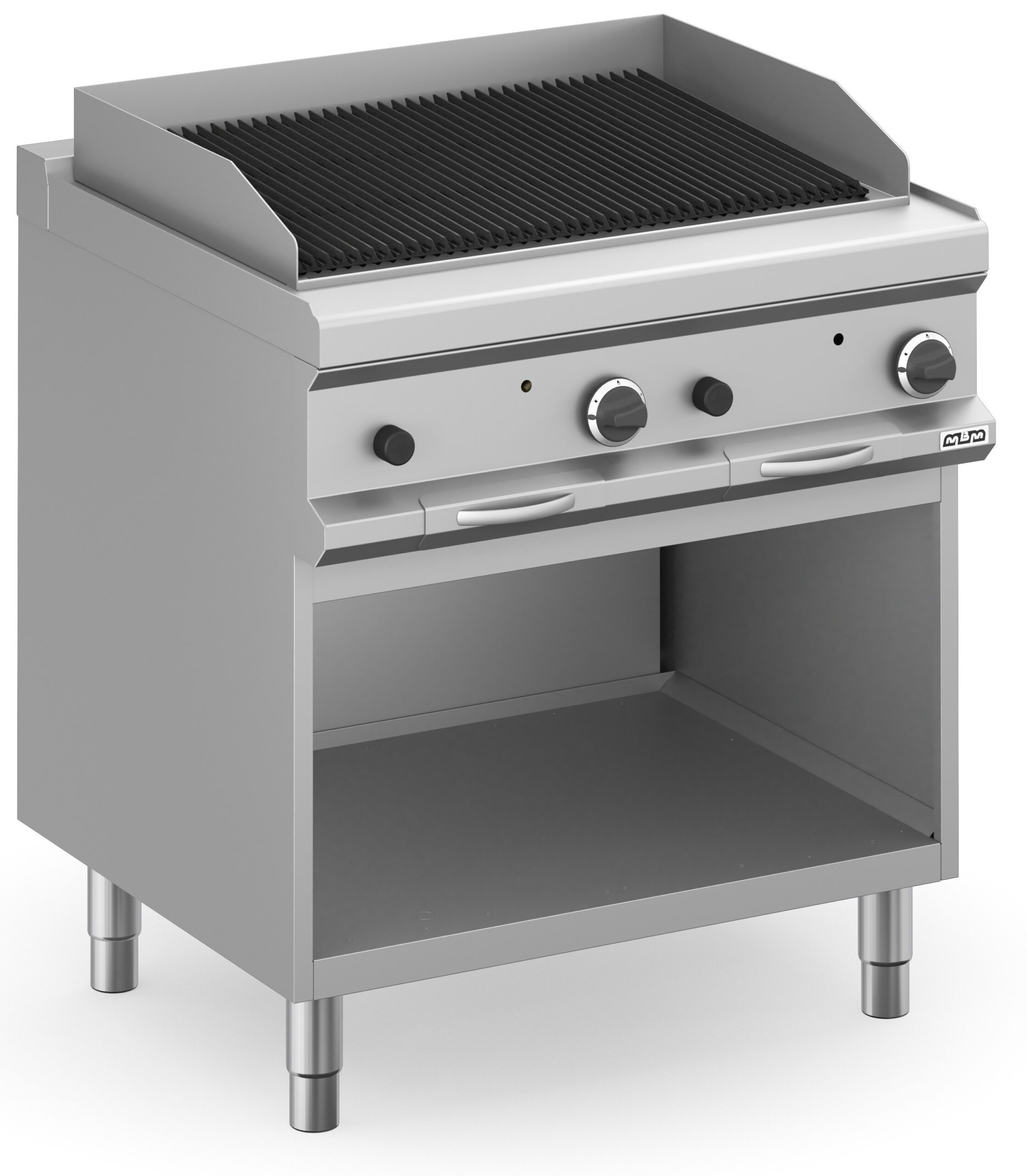 Grelhador a Gás Pedra Vulcânica 80cm 15kW Linha 700
