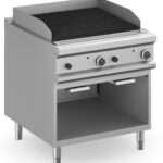 Grelhador a Gás Pietra Vulcânica 80cm Movel Linha 900