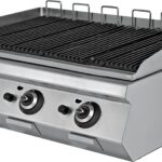 Grelhador a Gás Pedra Vulcânica de Bancada 30,90 kW Linha 900