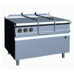 Braseira a gás industrial com cuba basculante 120L