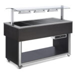 Buffet Vitrocerâmica Aquecido para 3x GN1/1