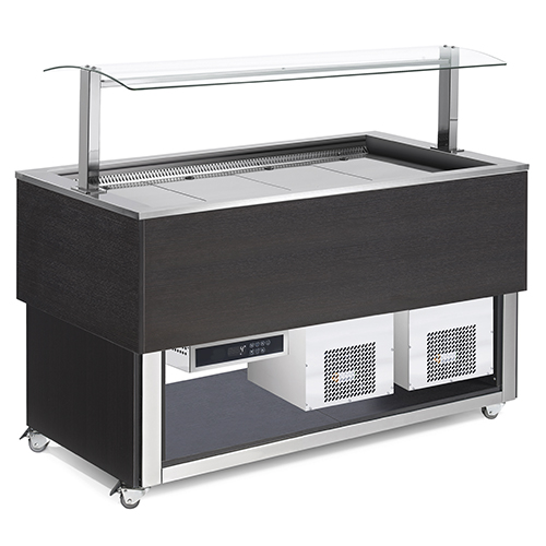 Buffet Refrigerado Ventilado 6x GN1/1