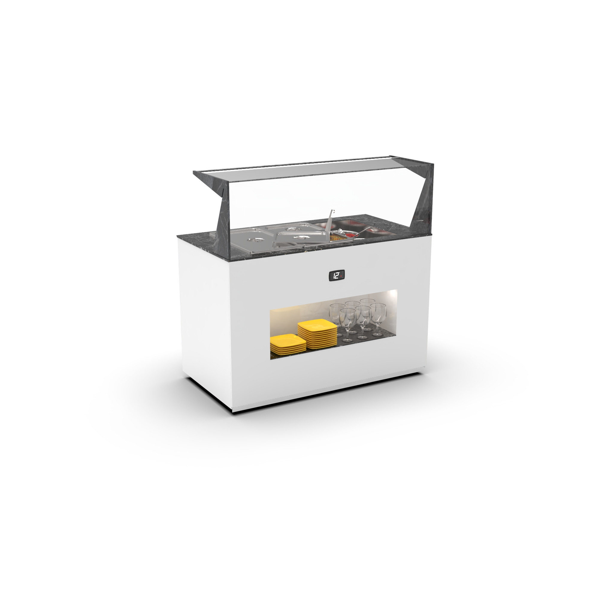 Buffet Refrigerado Móvel com Refrigeração Estática BUF150E