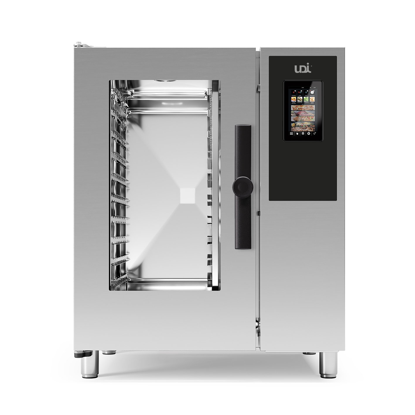 Forno Combinado Gás 10xGN1/1 com Controlo Tátil