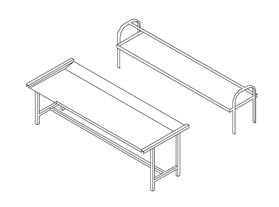 Prateleira Inox para Mesa de Trabalho 160x100 cm