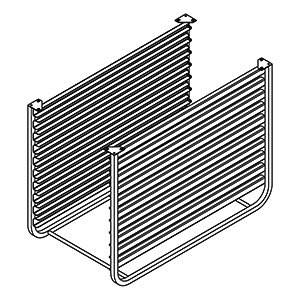 Porta Tabuleiros em Inox para Fornos UDILBES 10xGN1/1