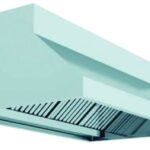 Hotte Industrial Tradicional com Plenum 1200x790x680mm