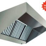 Hotte de Cozinha Mural Inox c/ Turbina 1500mm