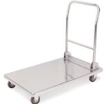 Carro de Transporte Inox com Rodas - 900x600x900mm