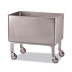 Carro de Roupa Húmida em Inox 80L com Torneira
