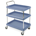 Carro de Serviço Modular 3 Prateleiras - Microban