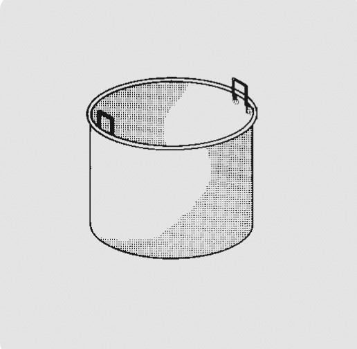 Cesto para Cozedor de Massa Industrial 100L