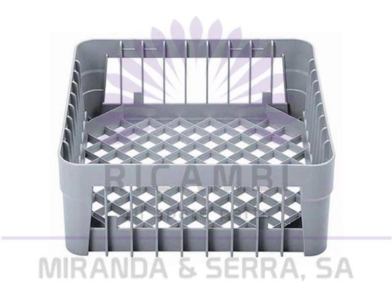 Cesto para Copos com Ângulos 400x400x150 mm