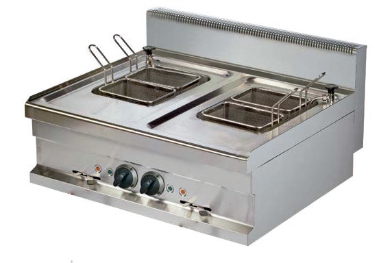 Cozedor de Pasta Elétrico Linha 700 c/ 2 Cubas 2x14L