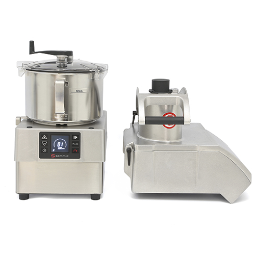 Cortador de Legumes e Cutter de 450 kg/h com Cuba de 5.5l
