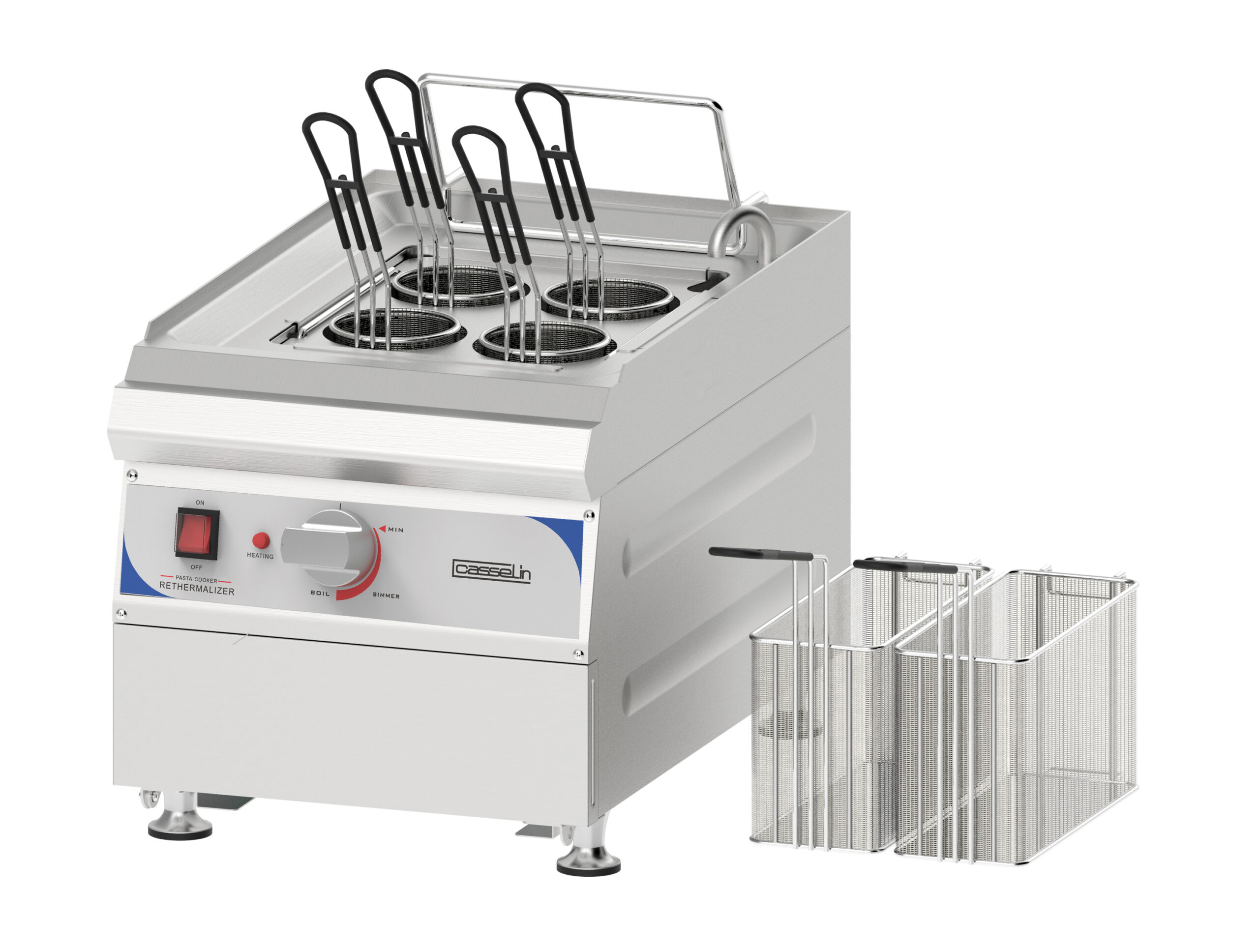 Cozedor de Massas Elétrico 9L Aço Inox